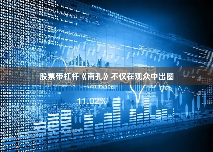 股票带杠杆《南孔》不仅在观众中出圈